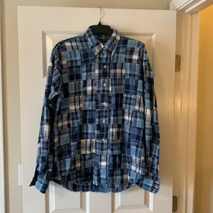 Mens Plaid Ralph Lauren Button Down